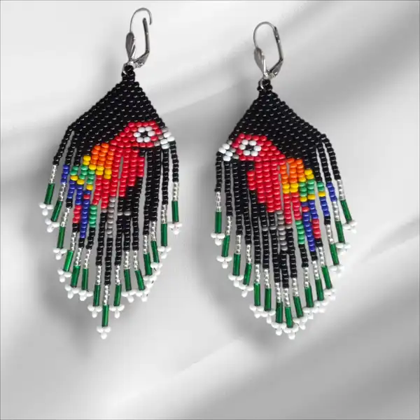 Aretes Guacamayas